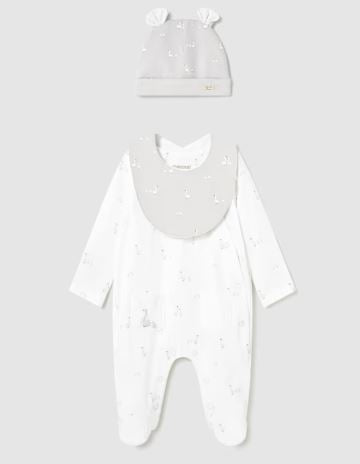 Mayoral Newborn 3 piece gift set
