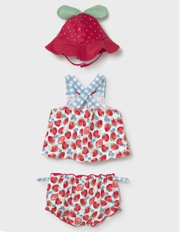 Mayoral Strawberry Swim Set