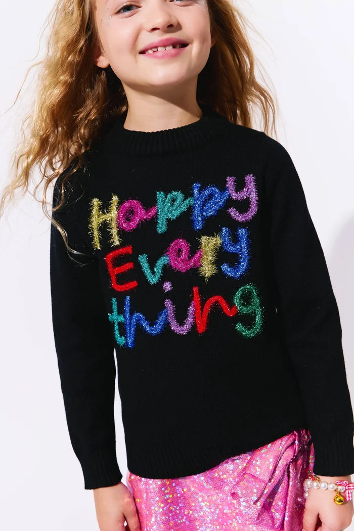 Lola & The Boys Happy Everything Sweaters