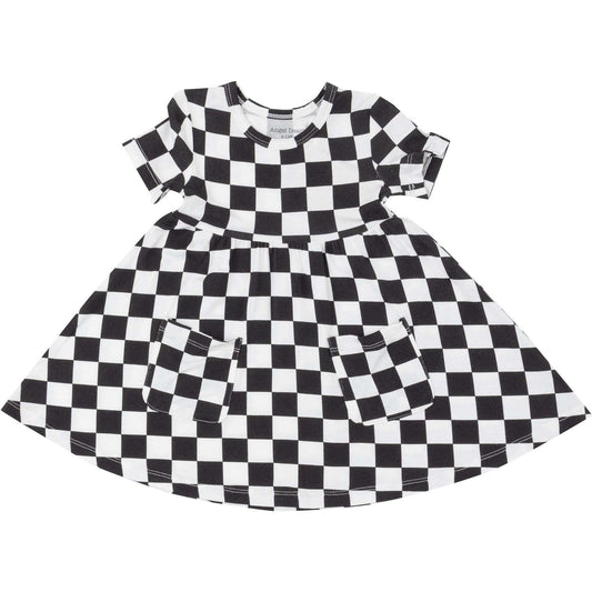 Angel Dear Checkerboard Dress