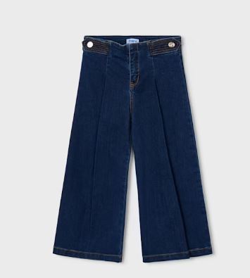 Mayoral Girl's Wide Leg Jeans