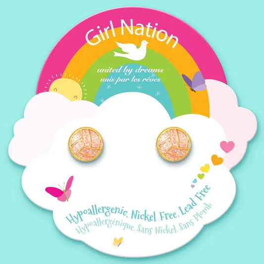 Girl Nation Volleyball Earrings