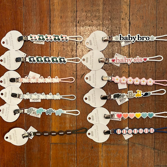Mud Pie Pacifier Straps