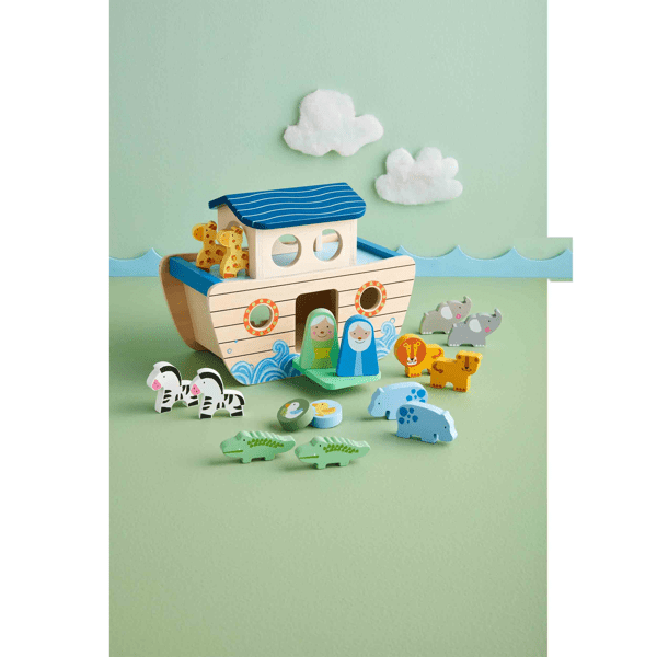 Mud Pie Noah's Ark Shape Sorter