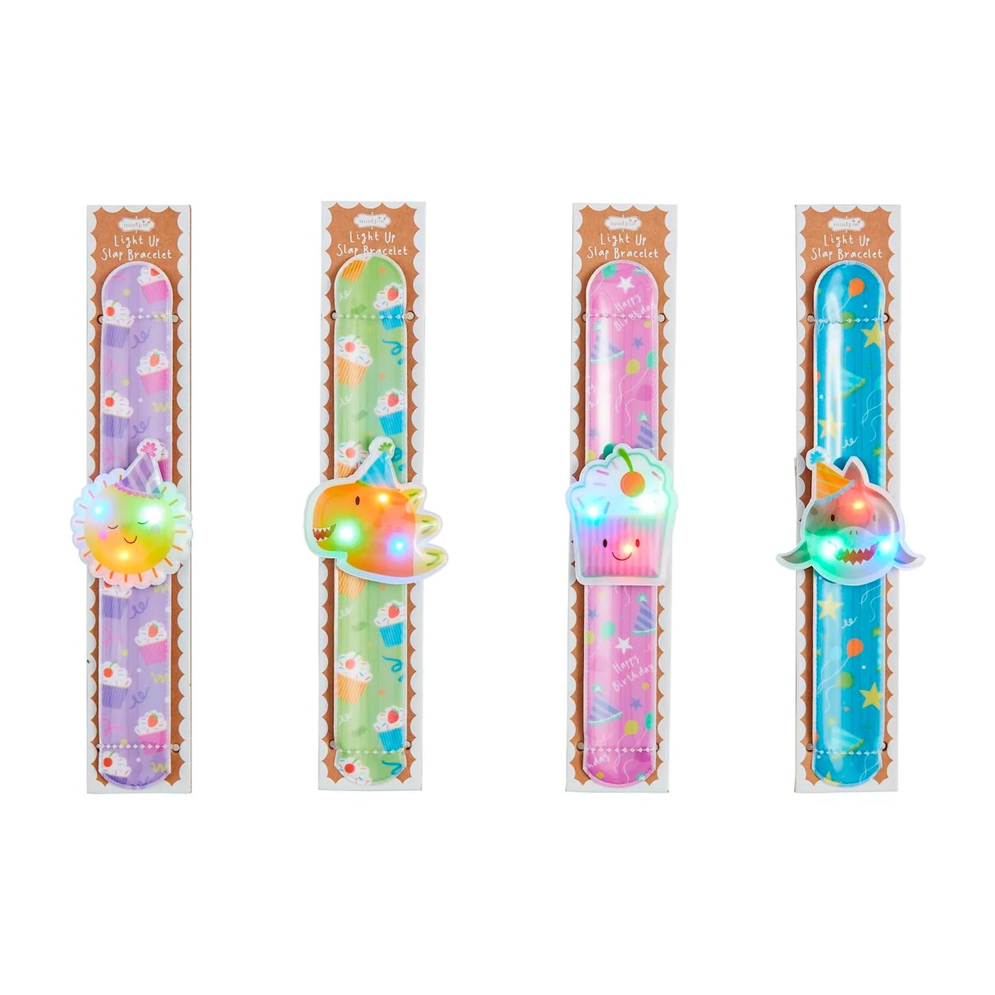 Mud Pie Birthday LED Slap Bracelets