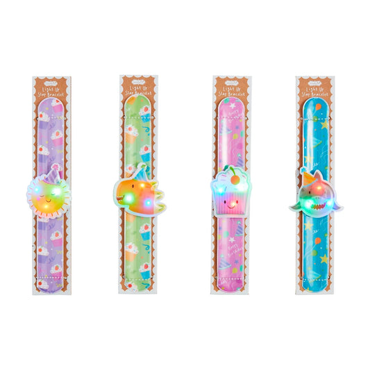 Mud Pie Birthday LED Slap Bracelets