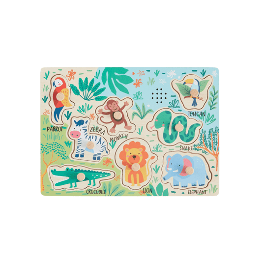 Mud Pie Safari Sound Puzzle