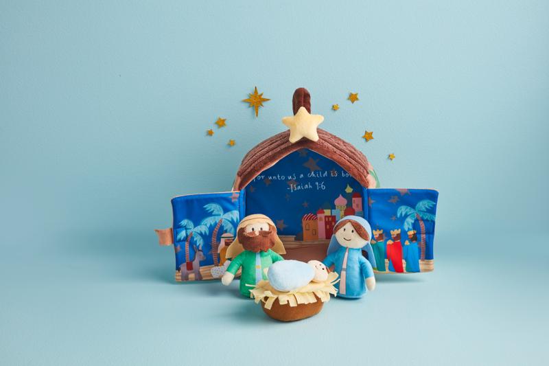 Mud Pie Musical Nativity Set