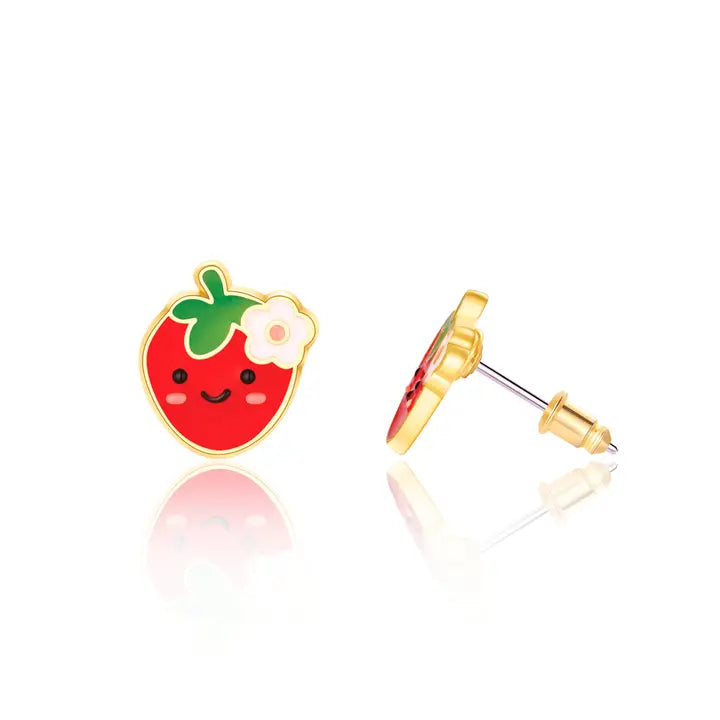 Girl Nation Strawberry Earrings