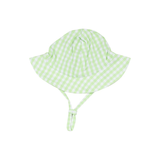 Angel Dear Mini Gingham Hat | Green