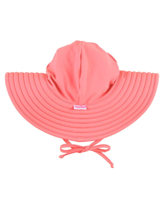 RuffleButts Bubblegum Pink Swim Hat