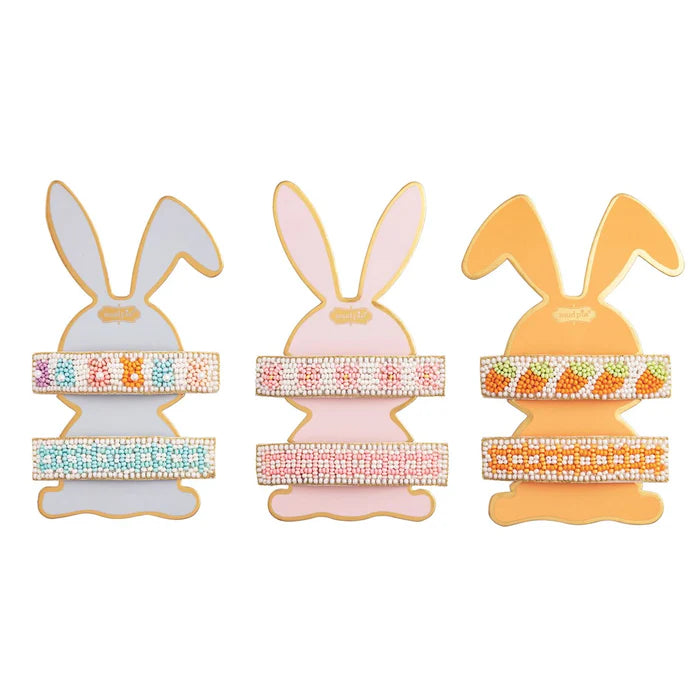 Mud Pie Beaded Easter Hair Clips