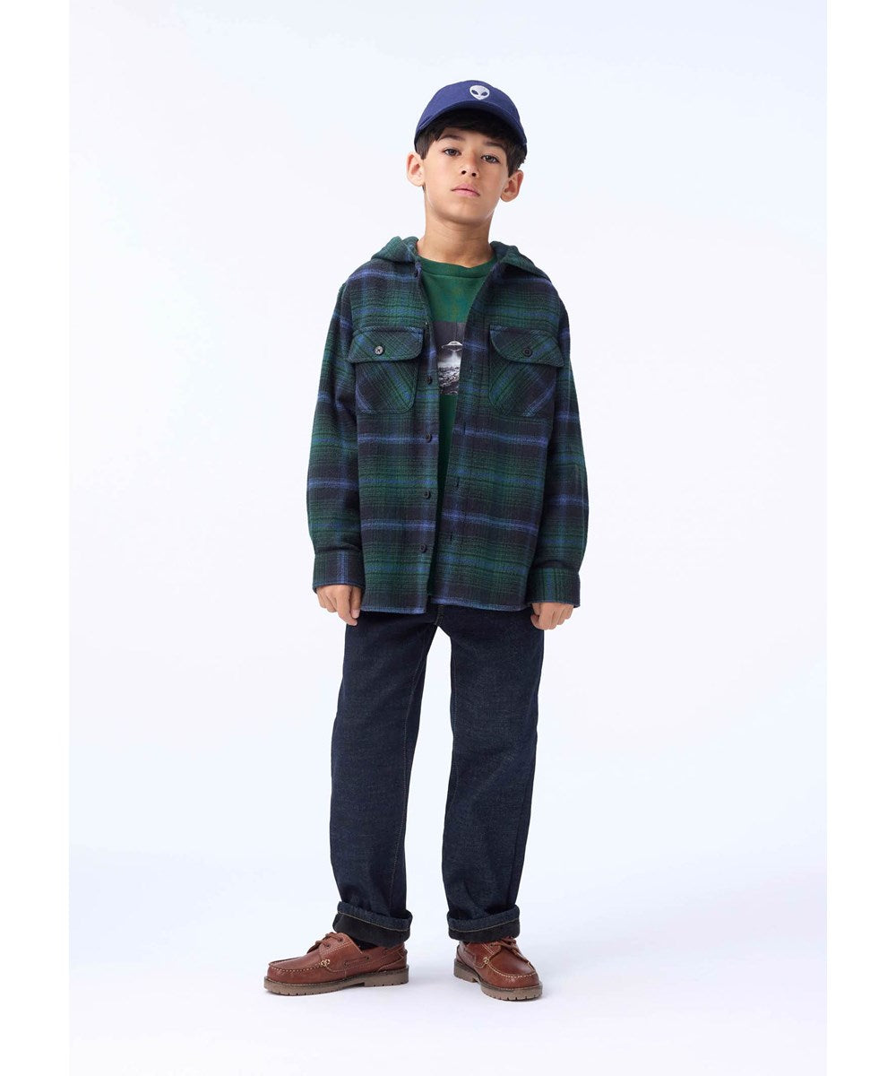 MOLO Galaxy Check Overshirt