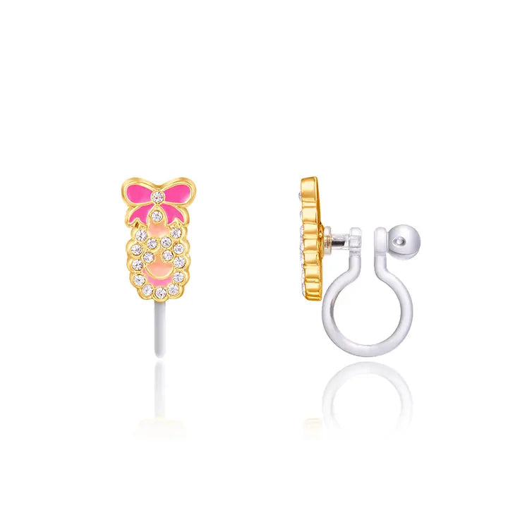 Girl Nation Sparkle Dance Clip-On Earrings