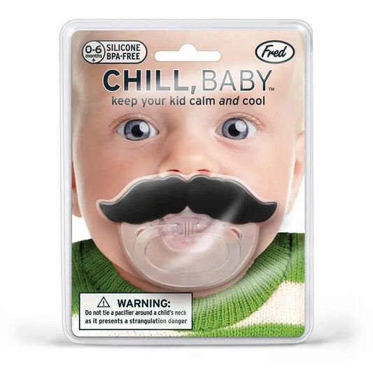 Chill Baby Pacifier | Mustache