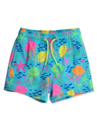 Rugged Butts Neon Jelly Time Stretch Swim Trunks