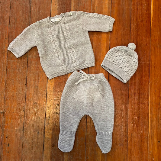 Mayoral Newborn Grey Set