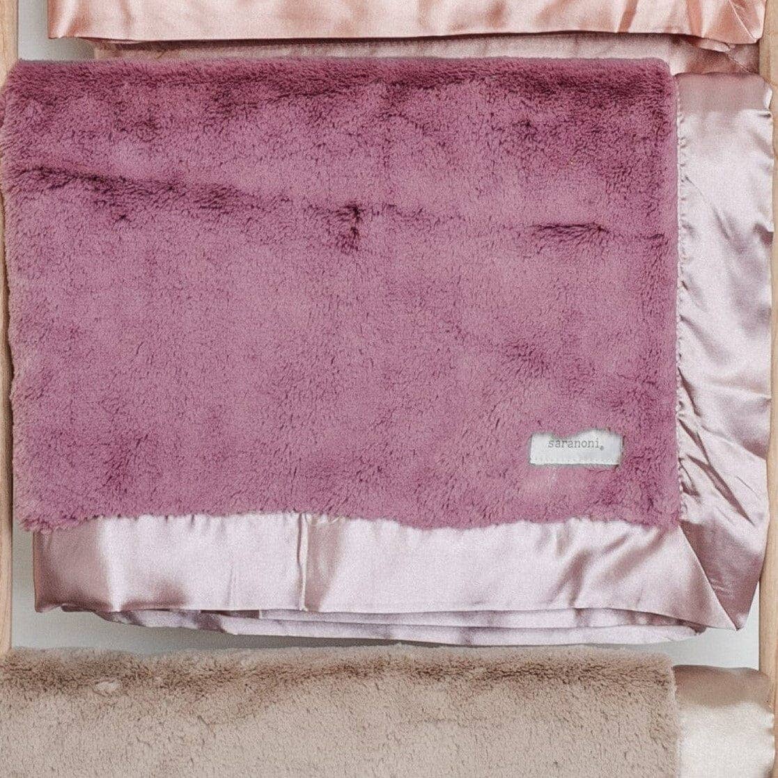 SATIN BORDER RECEIVING BLANKETS