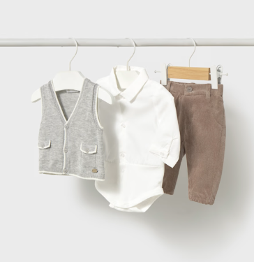 Mayoral 3-Piece Corduroy Set