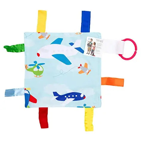 Baby Jack & Company Crinkle Square - Airplane