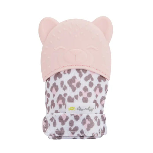 Itzy Ritzy Itzy Mitt - Pink Cheetah
