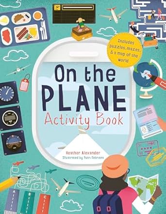 On The Plane Activity Book