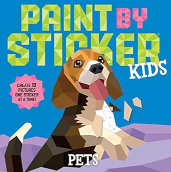 Paint by Sticker, Kids Pets