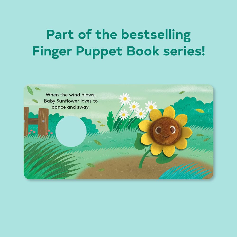 Baby Sunflower Finger Puppet Book