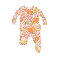 Angel Dear Ruffle Footie | Boho Beachy Floral