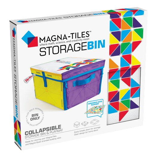 Magna-Tiles Storage Bin & Interactive Play-Mat