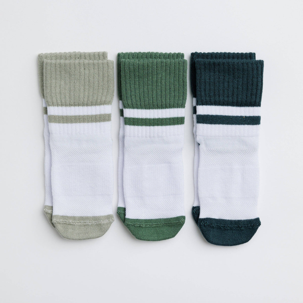 Baby & Kids Crew Grip Socks, Cooper, 3-Pack