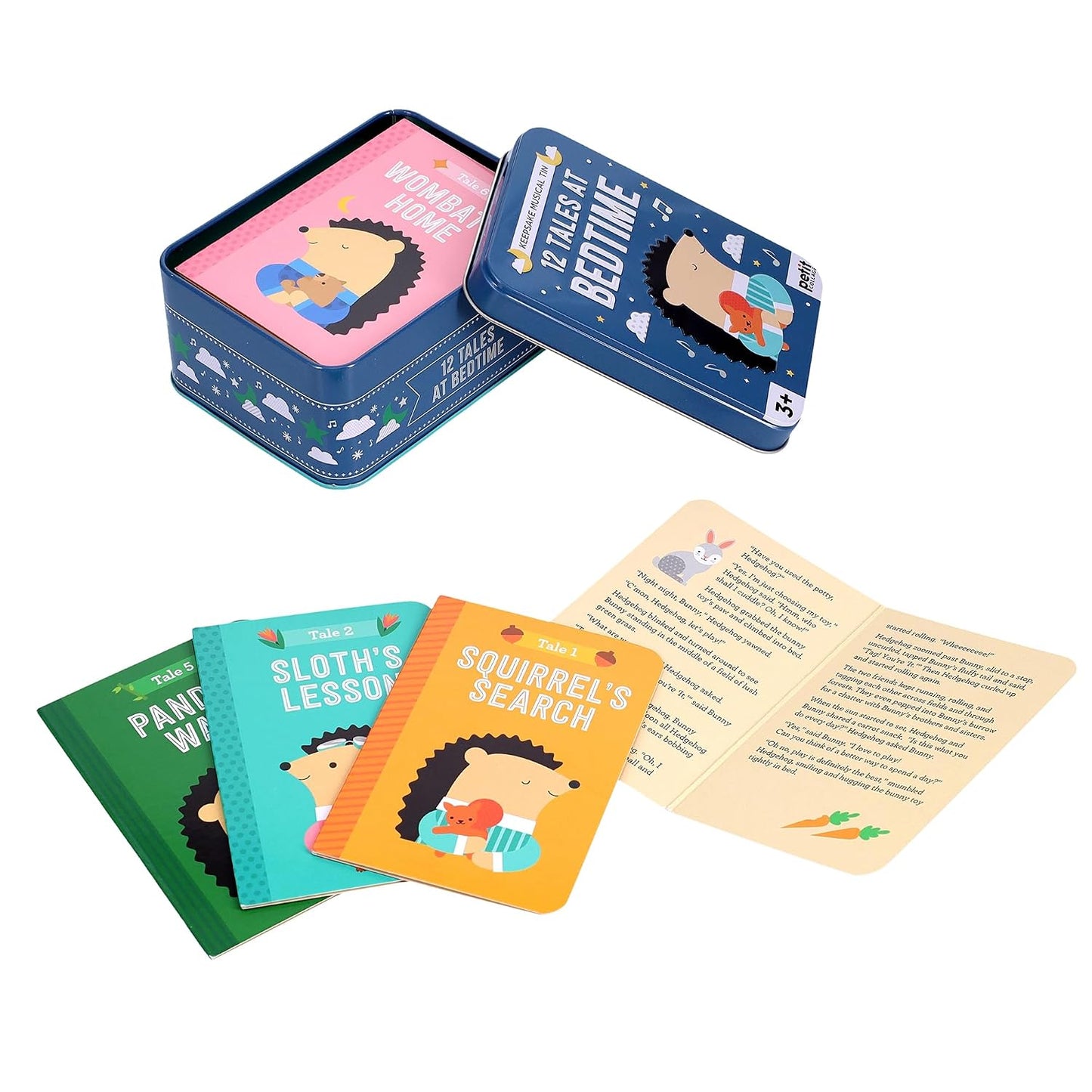 12 Tales at Bedtime Keepsake Musical Tin