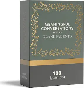 Meaningful Conversations with Grandparents | 100 Questions Card Set