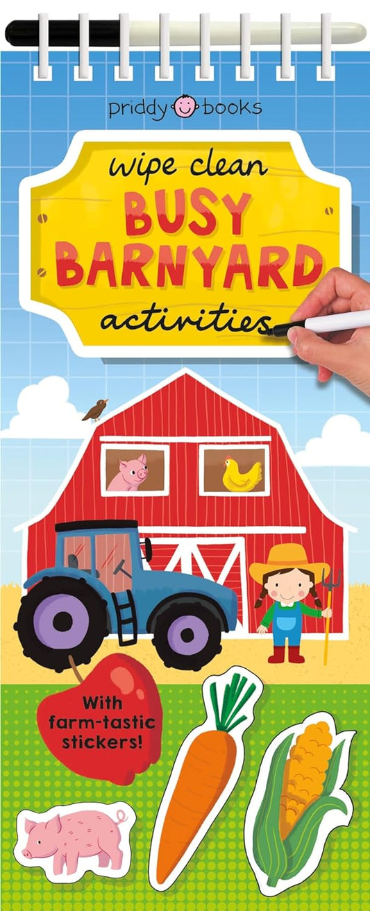 Wipe Clean Busy Barnyard Activities