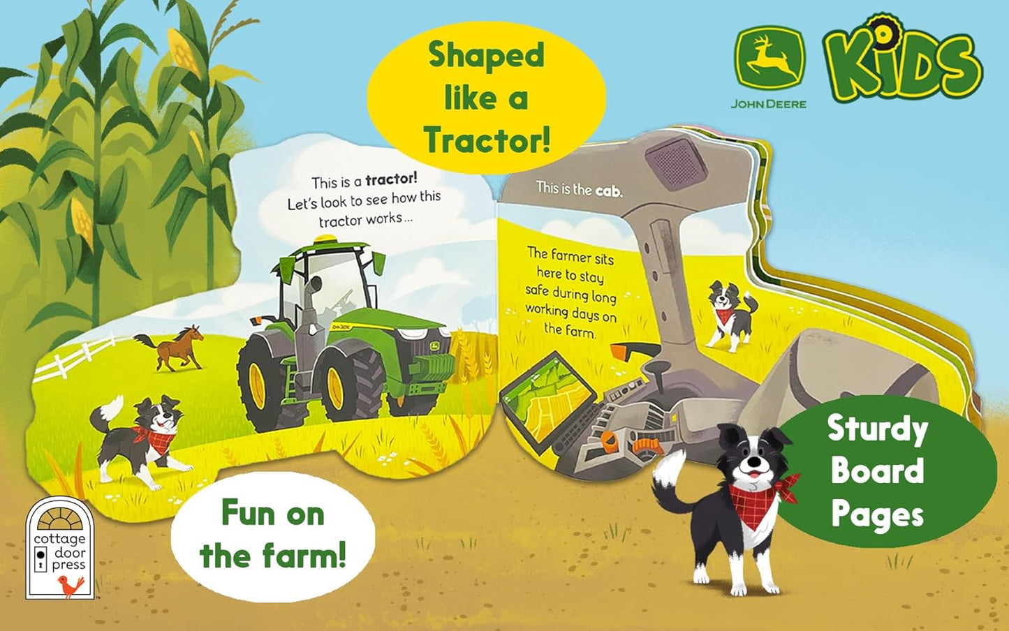 John Deere Kids Tractor Board Book