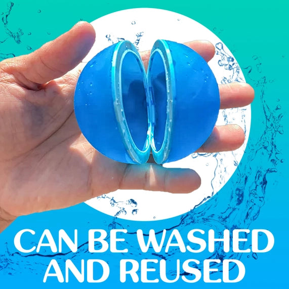 Magnetic Reusable Water Balloons Quick Fill Refillable