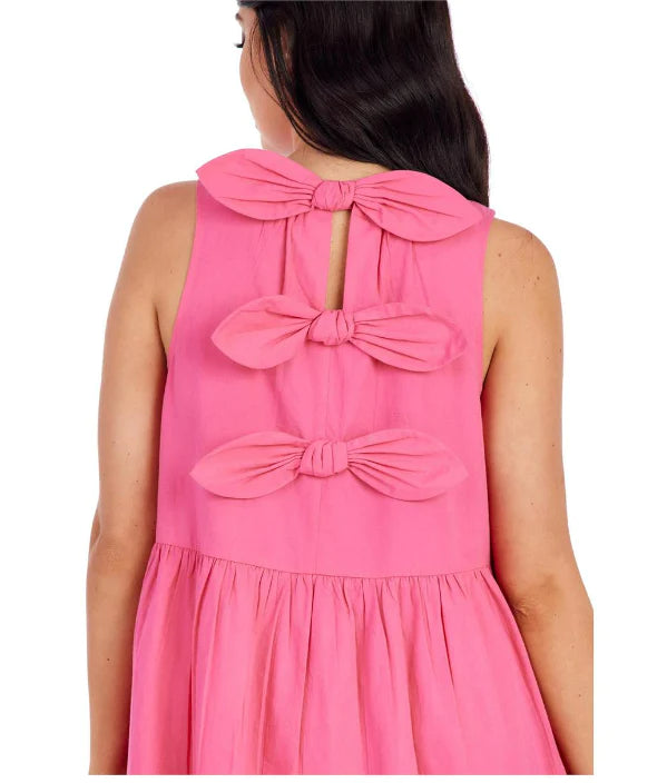 Mud Pie Pink Becker Bow Dress