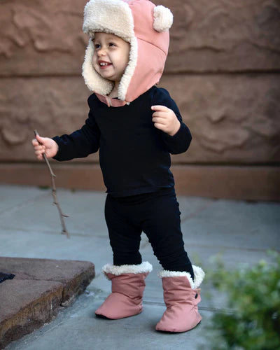 7AM Baby Booties | Benji Sherpa