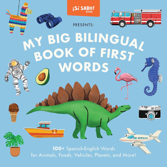 My Big Bilingual Book of First Words | Board Book