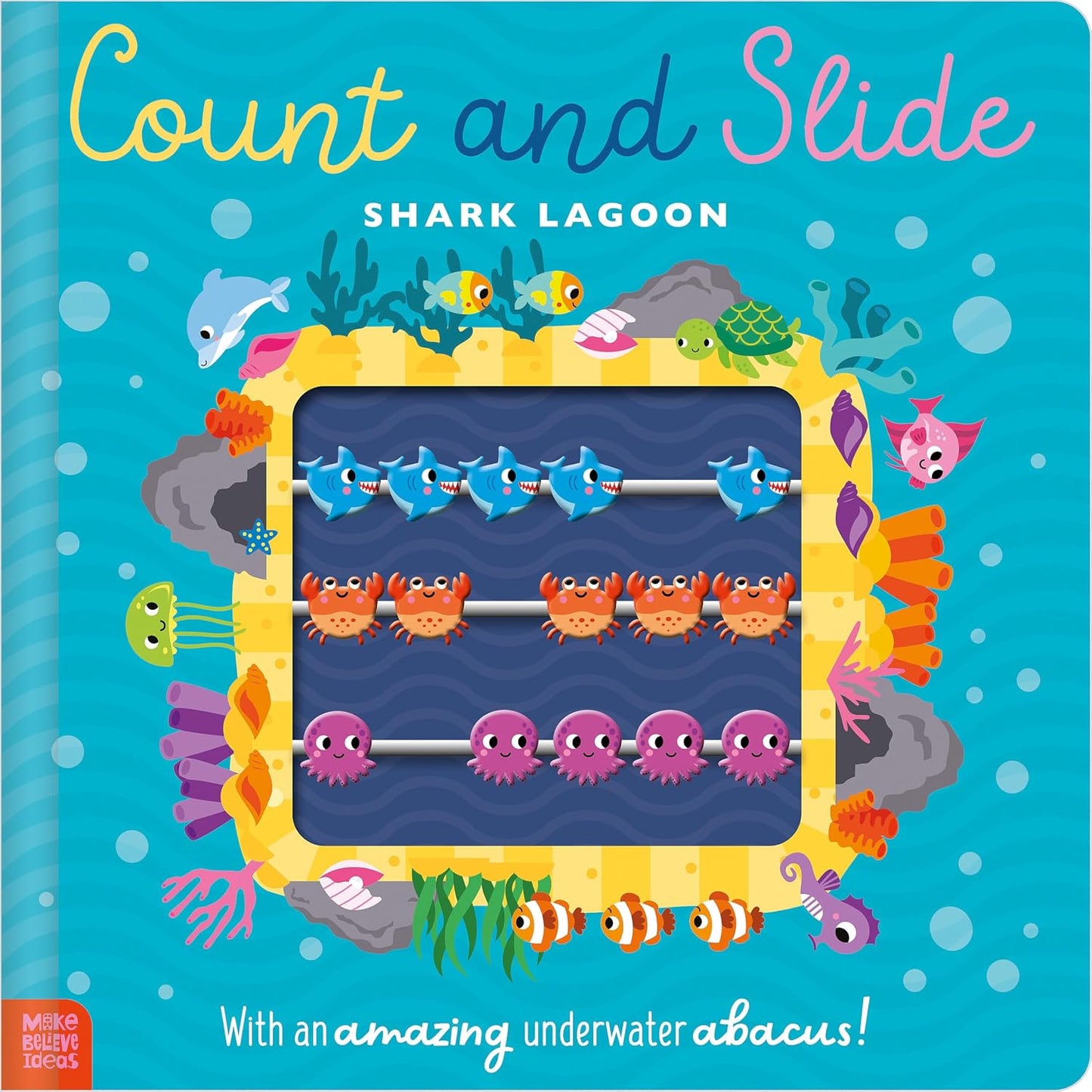 Count and Slide Book | Ocean Friends