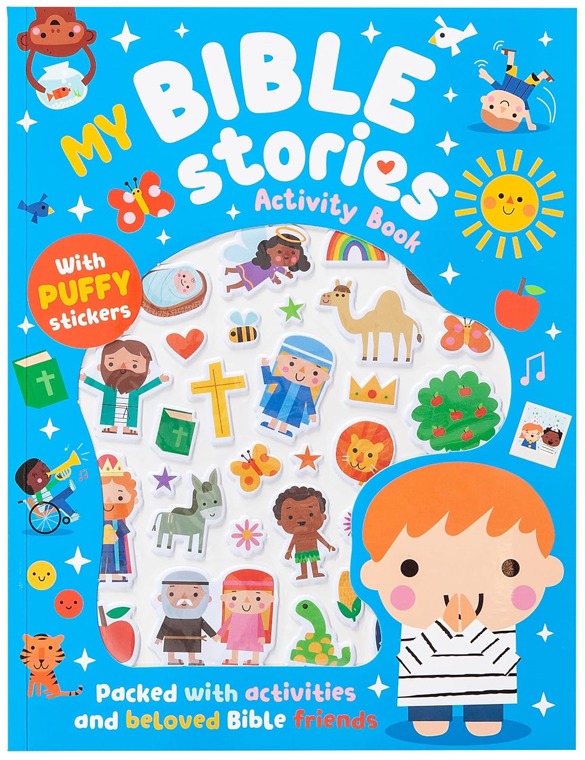 My Bible Stories Activity Book Blue