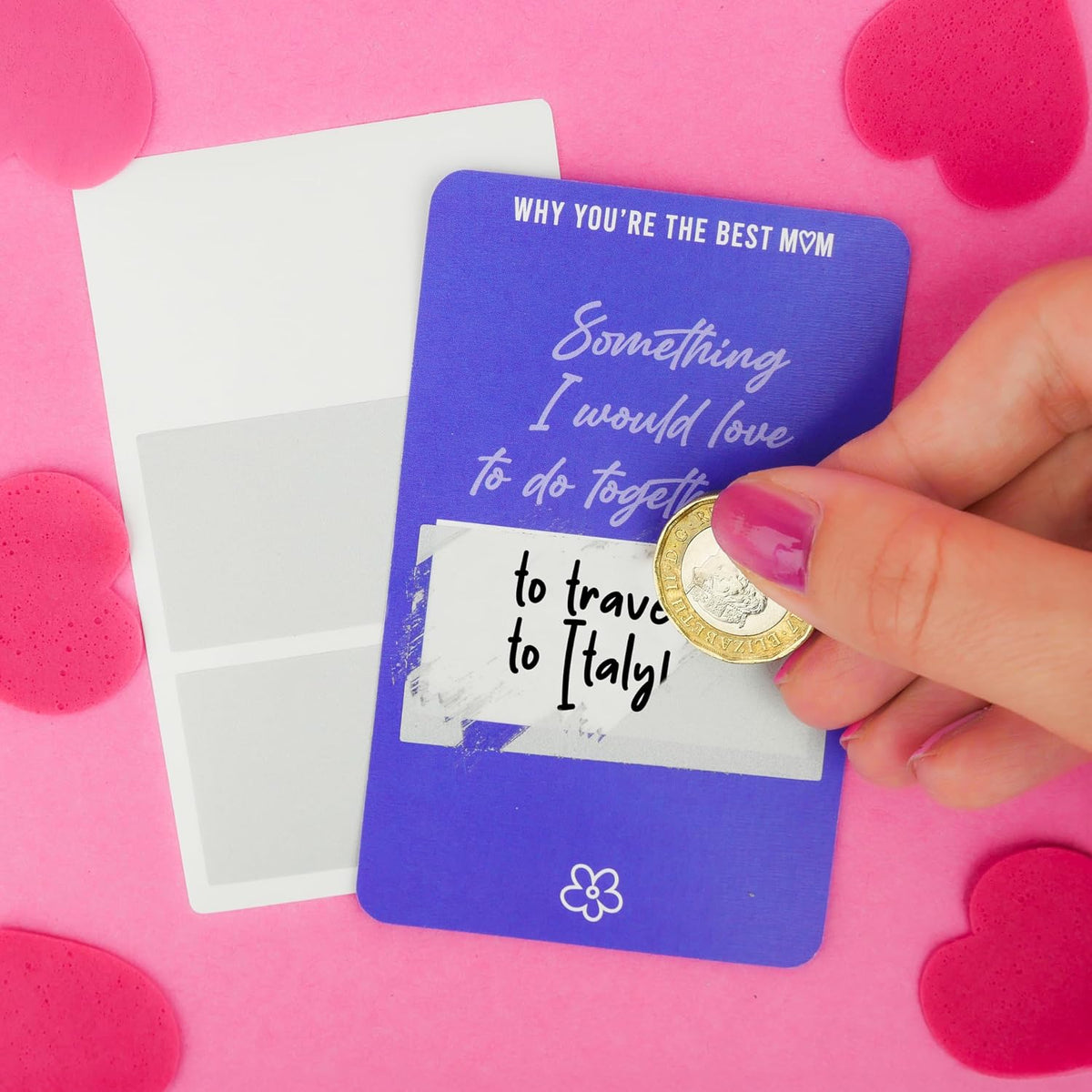 Gift Republic Why You're The Best Mom DIY Scratch Cards