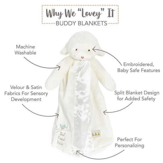 Bunnies By the Bay - Kiddo Lamb Buddy Blanket