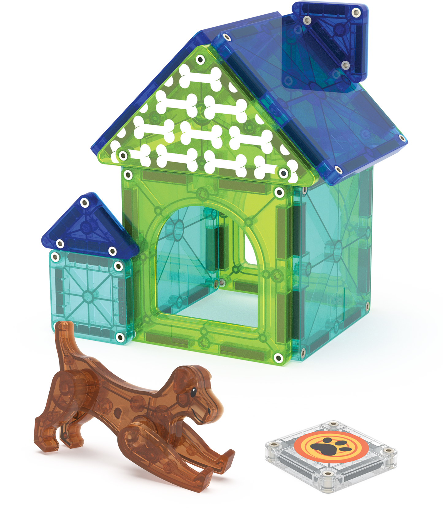 Magna-Tiles Dog House 13-Piece Set