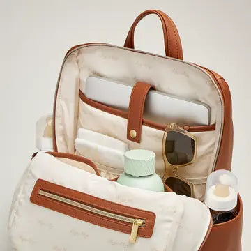 Cognac Eras Backpack™ Diaper Bag