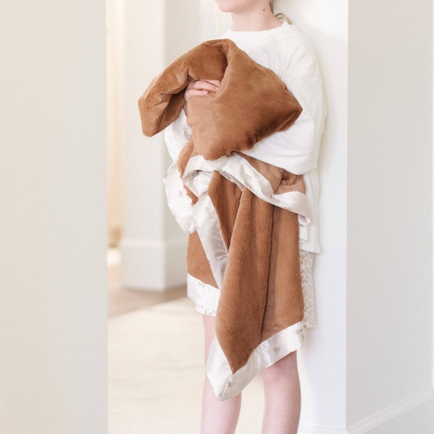 SATIN BACK RECEIVING BLANKETS