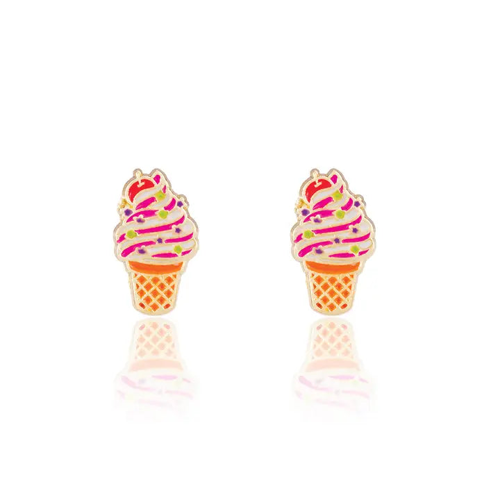 Girl Nation Ice Cream Earrings