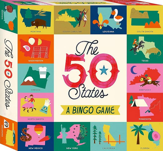 The 50 States A Bingo Game