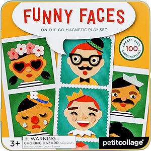 Funny Faces On-The Go Magnetic Play Set
