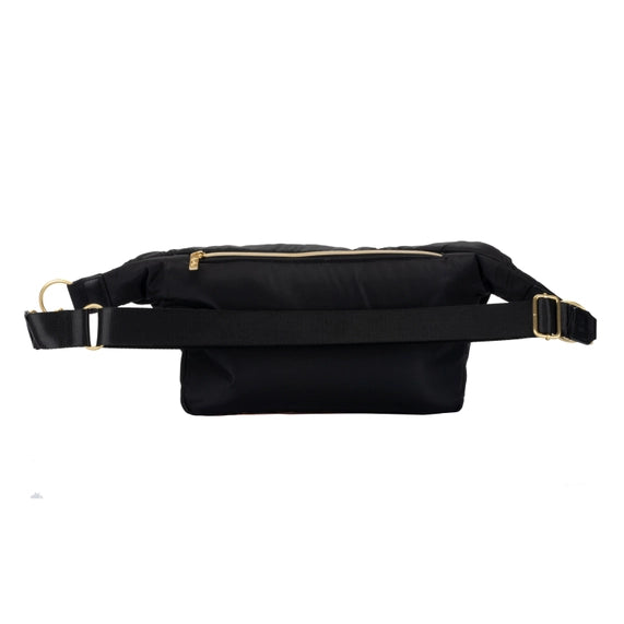 Ritzy Pack Fanny Pack & Crossbody Diaper Bag | Black